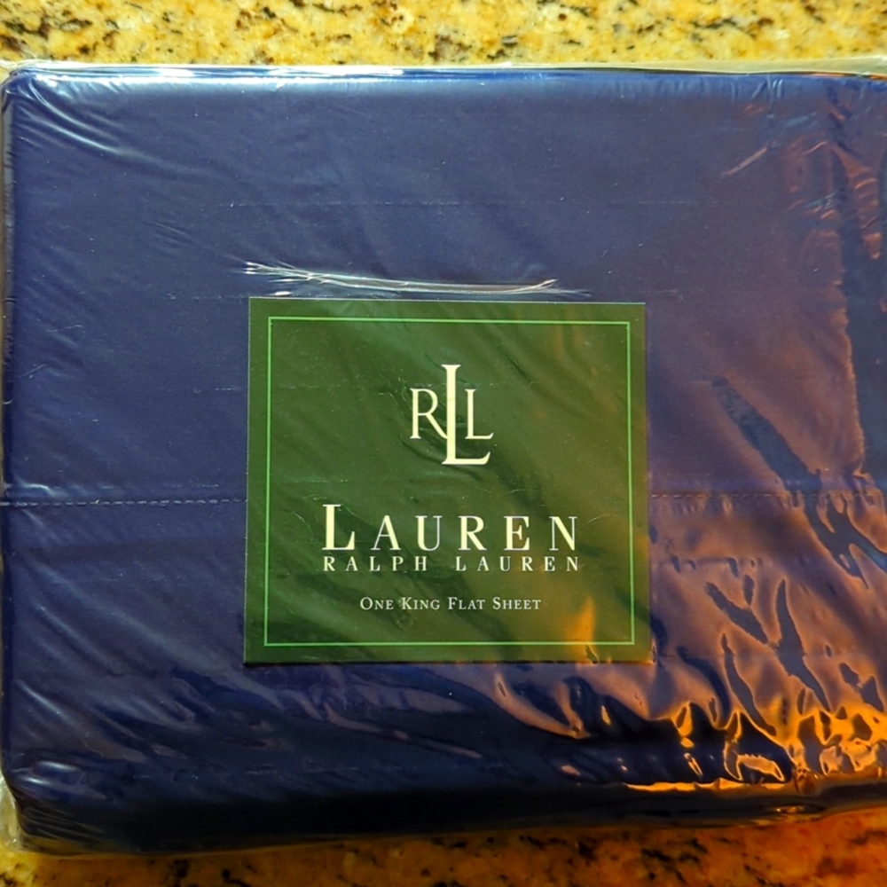 Ralph Lauren King size flat sheet